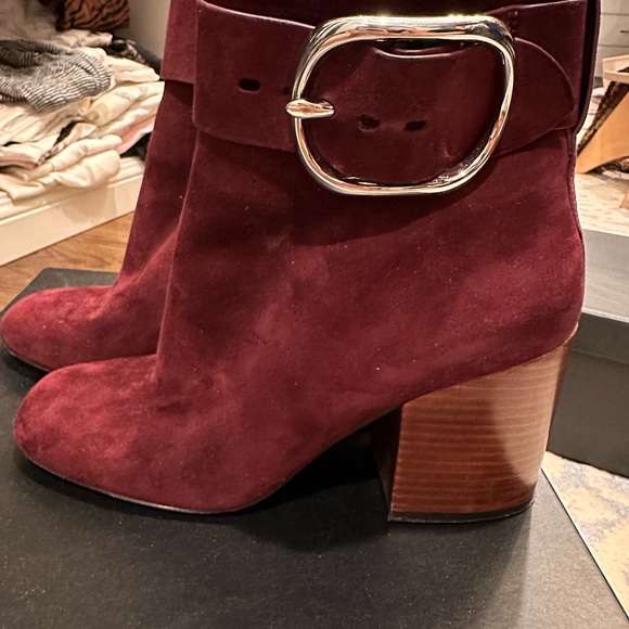 Alexander Wang Oxblood booties size 38.5. Fits like an 8 - Picture 3 of 7